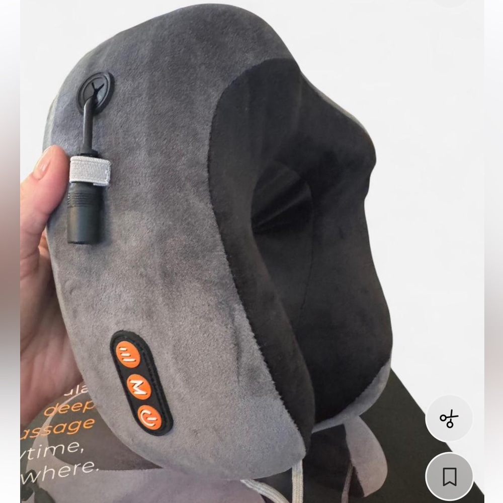 Never Used RBX Travel Neck Massage Pillow